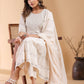 Janasya Light Cotton Ethnic Motifs Anarkali Kurta Set | Swadesiicart