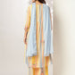 Janasya Light Georgette Embroidered A-Line Kurta Set | Swadesiicart
