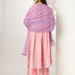 Janasya Light Georgette Embroidered A-Line Kurta Set | Swadesiicart