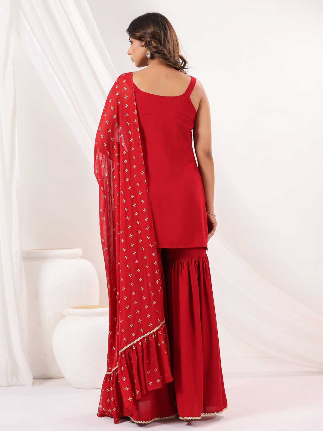Janasya Dark Rayon Solid Straight Kurta Set | Swadesiicart