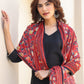 Janasya Dark Silk Blend Solid Straight Kurta Set | Swadesiicart