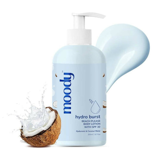 Moody 7D Hydro Burst Bleach Please Body Lotion with SPF 30 - Swadesiicart