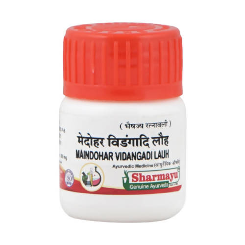Sharmayu Ayurveda Medohar Vidangadi Lauh Tablets | Swadesiicart