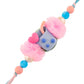 trueBrowns X Voylla Colourful Monkey Face Beaded Kids Rakhi For Kids | Swadesiicart