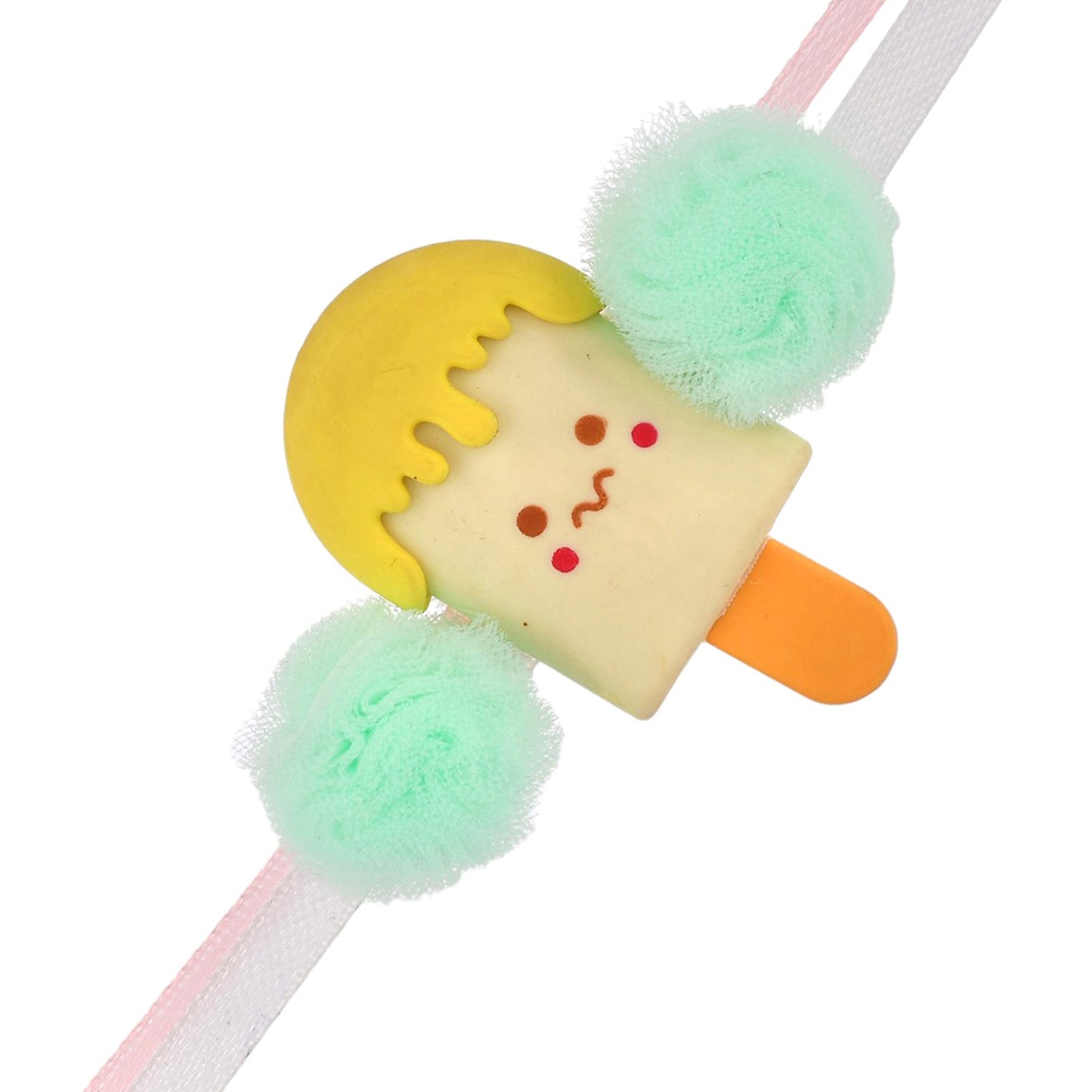 trueBrowns X Voylla Colourful Ice Cream Motif Kids Rakhi For Kids | Swadesiicart