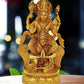 P.J.Handicrafts Brass Metal Idol of Vishnu Ji Riding On Garuda