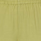 Aniyah Rayon Parrot Green Color Block Print Flared Slip-On Palazzo (AN-196K)