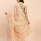 Shree Shyam Fashion Linen Cotton Off White Saree
