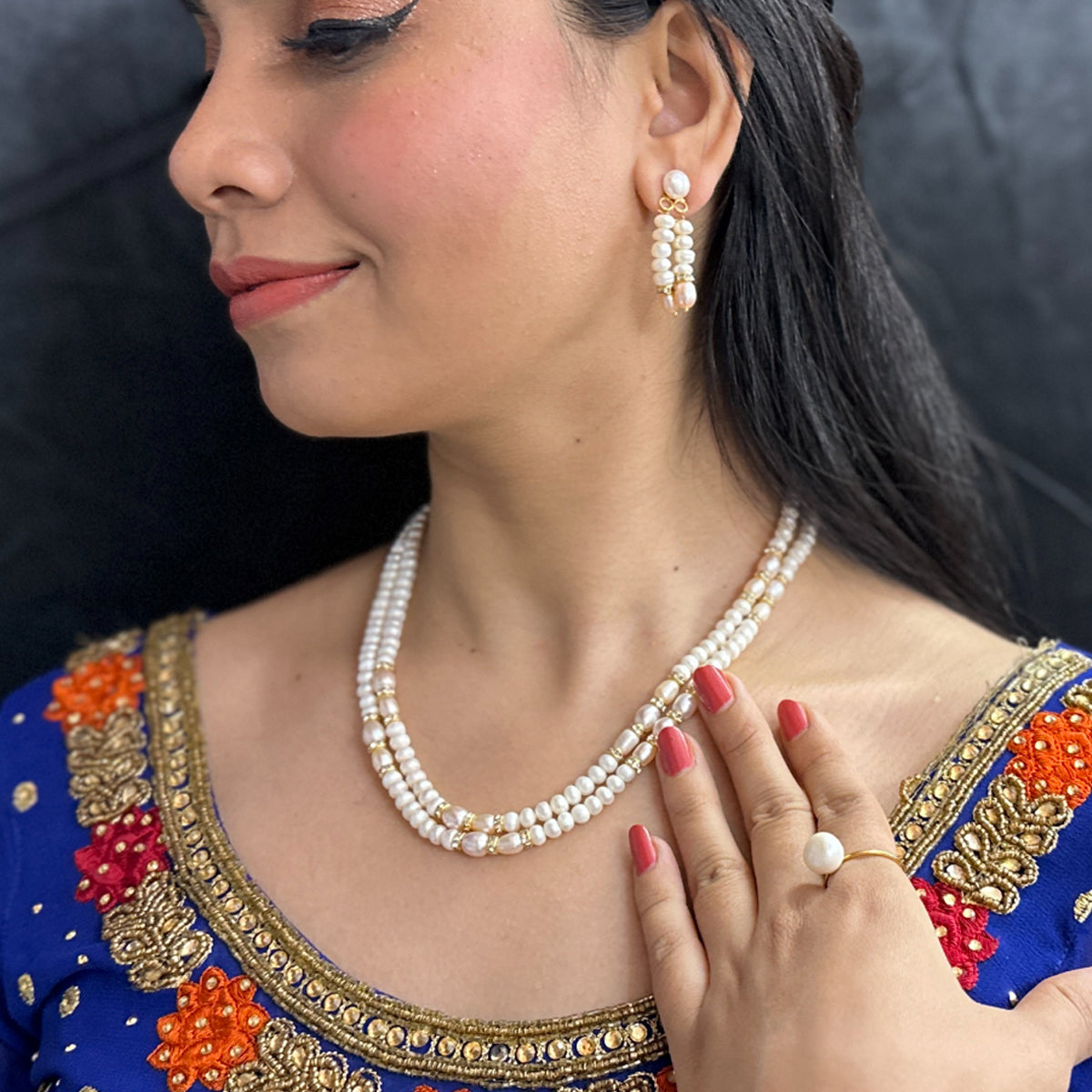 J Pearls Sizzling pearl Combo Set - Swadesiicart