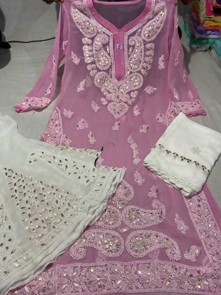 Arfa Fashion House New Collection Of Chikankari Gota Patti Lovers | Swadesiicart