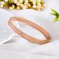 VOJ Stainless Steel Gold-Polished Bracelet - Swadesiicart