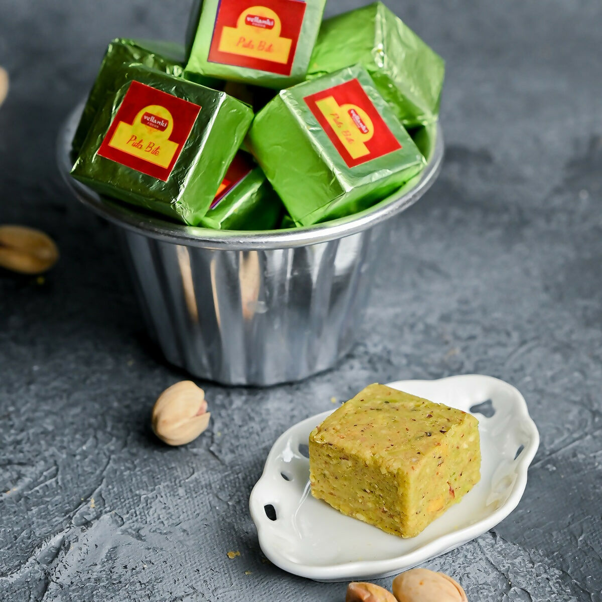 Vellanki Foods Pista Bite - Swadesiicart