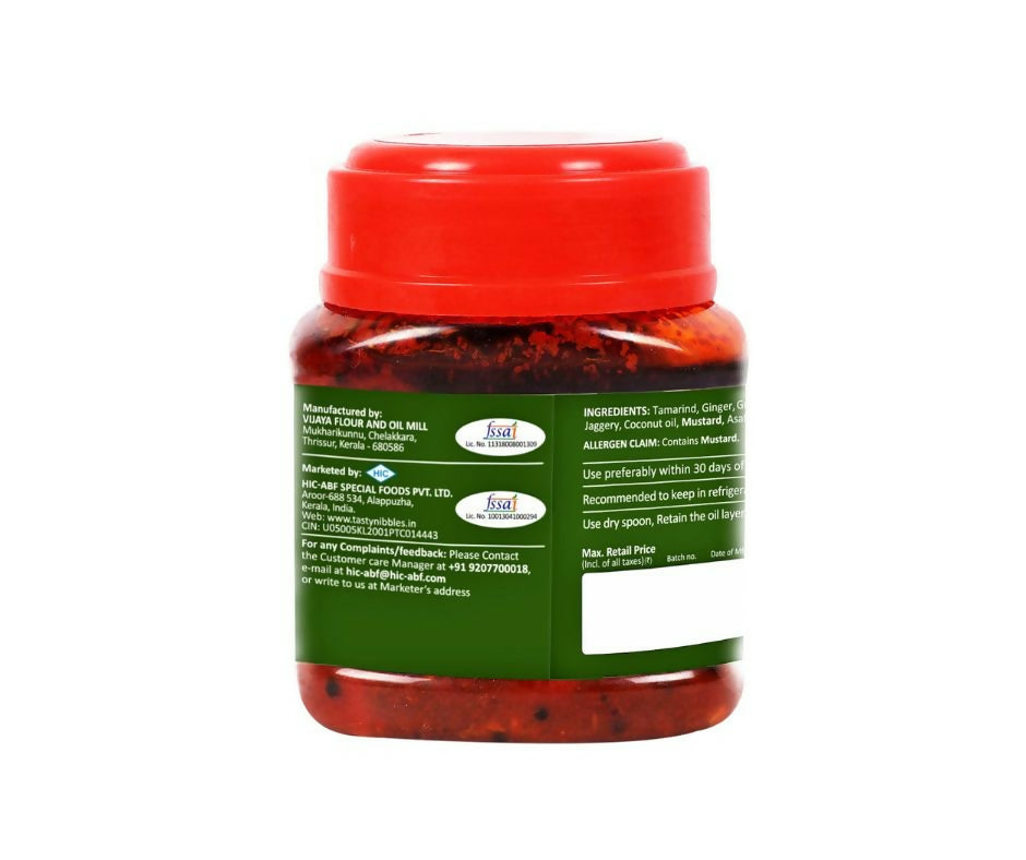 Tasty Nibbles Puli Inji - Tamarind Ginger Chutney - Swadesiicart