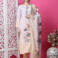 Jyoti Fashion Women's Multicolor Cotton Geometric Digital Print with Jari & Crystal Kurta with Trouser & Dupatta | Swadesiicart