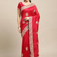 Jyoti Fashion Women's Pink Silk Blend Embroidered Designer Saree with Blouse | Swadesiicart