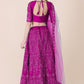 Jyoti Fashion Women's Purple Taffeta Silk Thread Embroidered Designer Lehenga Choli Set | Swadesiicart