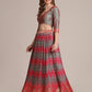Jyoti Fashion Women's Grey Jacquard Silk Gold Woven & Platted Work Lehenga Choli with Dupatta | Swadesiicart