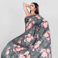 Jyoti Fashion Women's Multicolor Pure Japan Satin Digital Printed Designer Saree with Blouse | Swadesiicart