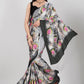 Jyoti Fashion Women's Multicolor Pure Japan Satin Digital Printed Designer Saree with Blouse | Swadesiicart