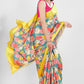 Jyoti Fashion Women's Multicolor Pure Japan Satin Digital Printed Designer Saree with Blouse | Swadesiicart