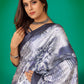 Jyoti Fashion Women's Multicolor Pure Japan Satin Digital Printed Designer Saree with Blouse | Swadesiicart