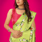 Jyoti Fashion Women's Multicolor Pure Japan Satin Digital Printed Designer Saree with Blouse | Swadesiicart