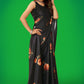 Jyoti Fashion Women's Multicolor Pure Japan Satin Digital Printed Designer Saree with Blouse | Swadesiicart