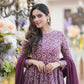 Jyoti Fashion Women's Purple Cotton Silk Heavy Digital Printed Kurta Set | Swadesiicart