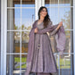 Jyoti Fashion Women's Pastel Purple Cotton Silk Heavy Digital Printed Kurta Set | Swadesiicart