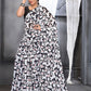 Jyoti Fashion Women's Black Faux Georgette Digital Printed Designer Saree with Blouse | Swadesiicart