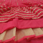 Jyoti Fashion Women's Gajri Red Faux Georgette 3MM, 5MM & 9MM Sequins with Zari Embroidered Lehenga Choli with Dupatta | Swadesiicart