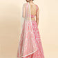 Jyoti Fashion Women's Pink Devsena Silk 3MM Sequins with Zari Dori Embroidered & Paper Mirror Work Lehenga Choli with Dupatta | Swadesiicart