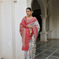 Jyoti Fashion Women's Blue Tussar Silk Zari Woven Traditional Saree with Blouse | Swadesiicart