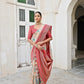 Jyoti Fashion Women's Firozi Tussar Silk Zari Woven Traditional Saree with Blouse | Swadesiicart