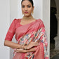 Jyoti Fashion Women's Peach Tussar Silk Zari Woven Traditional Saree with Blouse | Swadesiicart