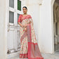 Jyoti Fashion Women's Yellow Tussar Silk Zari Woven Traditional Saree with Blouse | Swadesiicart