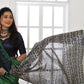 Jyoti Fashion Women's Green Soft Tussar Silk Printed Temple Border Traditional Saree with Blouse | Swadesiicart
