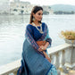 Jyoti Fashion Women's Firozi Soft Silk Zari Woven Traditional Saree with Blouse | Swadesiicart