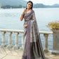 Jyoti Fashion Women's Grey Soft Silk Zari Woven Traditional Saree with Blouse | Swadesiicart