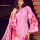 Jyoti Fashion Women's Pink Muslin Floral Digital Print with Sequins Work Salwar Suit Set | Swadesiicart