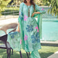 Jyoti Fashion Women's Green Muslin Floral Digital Print with Sequins Work Salwar Suit Set | Swadesiicart