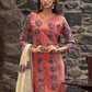 Jyoti Fashion Women's Coral Pure Cotton Digital Printed Salwar Suit Set | Swadesiicart