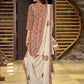 Jyoti Fashion Women's Beige Pure Cotton Digital Printed Salwar Suit Set | Swadesiicart