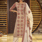 Jyoti Fashion Women's Beige Pure Cotton Digital Printed Salwar Suit Set | Swadesiicart
