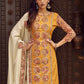 Jyoti Fashion Women's Mustard Pure Cotton Digital Printed Salwar Suit Set | Swadesiicart
