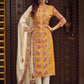 Jyoti Fashion Women's Mustard Pure Cotton Digital Printed Salwar Suit Set | Swadesiicart