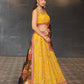 Jyoti Fashion Women's Yellow Georgette Zari & Heavy Sequin Embroidery Lehenga Choli & Dupatta | Swadesiicart