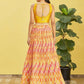 Jyoti Fashion Women's Yellow Chinon Real Mirror with Sequins Thread Embroidered Lehenga Choli & Dupatta | Swadesiicart