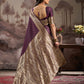 Jyoti Fashion Women's Wine Soft Lichi Silk Jacquard Traditional Saree with Blouse | Swadesiicart
