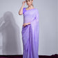 Jyoti Fashion Women's Violet Georgette Sequins Embroidered Designer Saree with Blouse | Swadesiicart